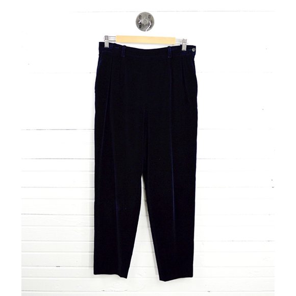 Yves Saint Laurent Velvet Trousers #170-152 - Picture 1 of 3